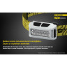 Налобный фонарь NITECORE NU10 Yellow (15988)